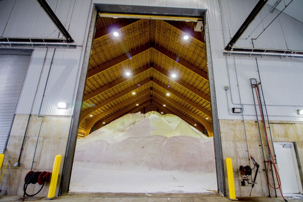 Bulk & Salt Storage project by Conestoga