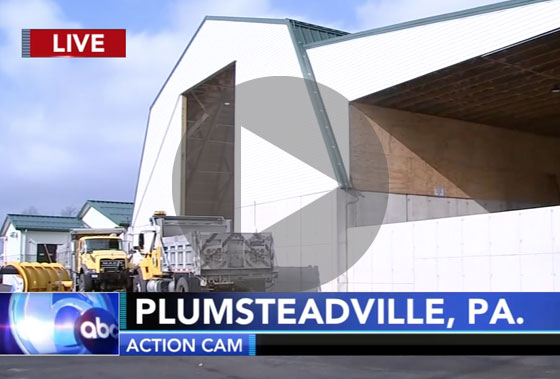 Bulk & Salt Storage project by Conestoga