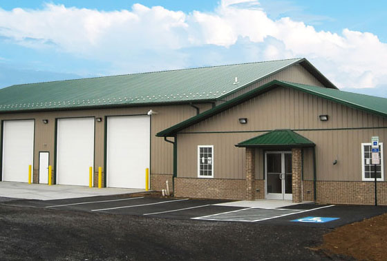 Bulk & Salt Storage project by Conestoga