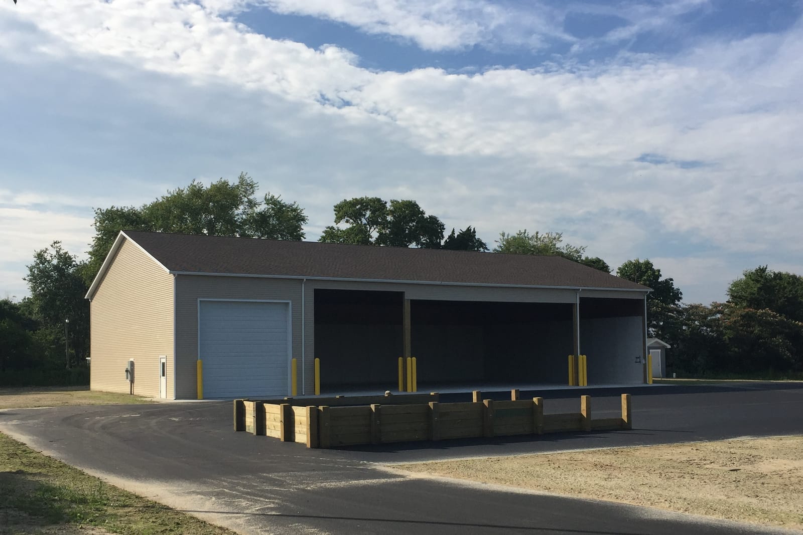 Delaware post frame building by Conestoga